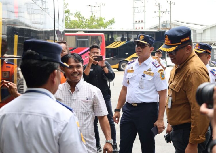 Dishub Sumut Gelar Uji Kelaikan Ratusan Kendaraan Umum Jelang Mudik Lebaran 2025
