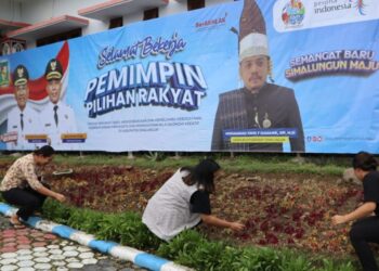Pemerintah Kabupaten Simalungun Gelar Gotong Royong untuk Tingkatkan Kebersihan dan Semangat Gotong Royong