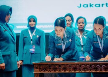 Ketua Umum TP PKK Pusat, Tri Tito Karnavian Lantik Kahiyang Ayu sebagai Ketua TP PKK Provinsi Sumut