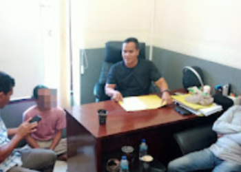 Personel Unit Intel Kodim 0209 Labuhanbatu  Amankan Pengedar Sabu di Perkebunan Kelapa Sawit