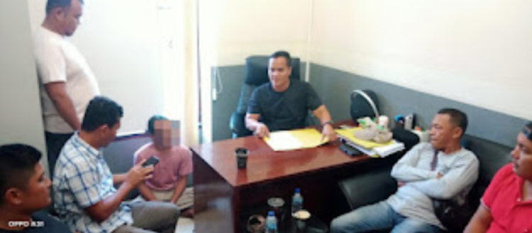 Personel Unit Intel Kodim 0209 Labuhanbatu  Amankan Pengedar Sabu di Perkebunan Kelapa Sawit