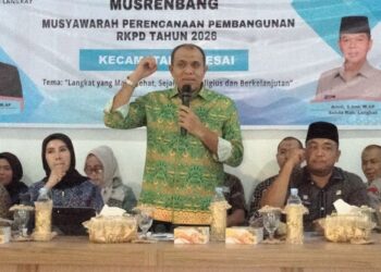 Pj. Bupati Langkat Faisal Hasrimy Buka Musrenbang Kecamatan Selesai, Fokus Pembangunan Berkelanjutan untuk Tahun 2026