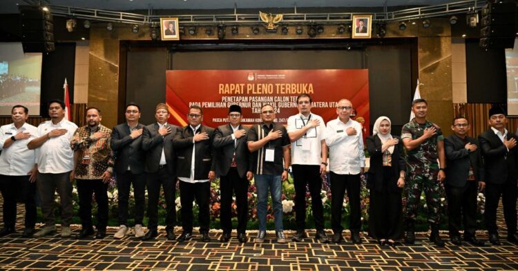 Pemprov Sumut Apresiasi Penetapan Paslon Terpilih Pilkada Sumut 2024, Diharapkan Percepat Pembangunan Daerah