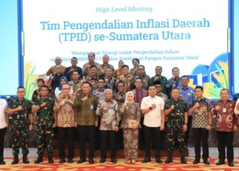 Wakil Wali Kota Binjai Hadiri High Level Meeting TPID untuk Pengendalian Inflasi Menjelang Idul Fitri 1446 H