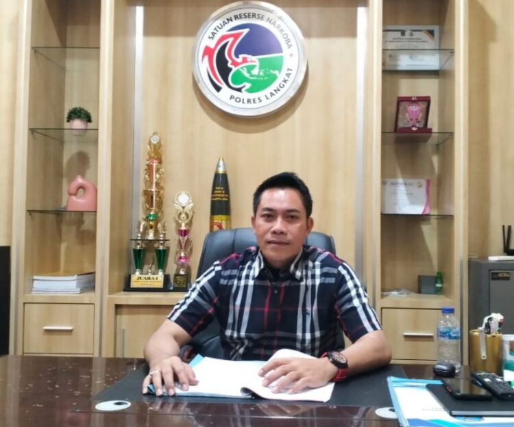 Satuan Narkoba Polres Langkat Amankan Residivis Narkoba di Desa Bera Merah