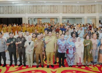 Bupati Pakpak Bharat, Franc Bernhard Tumanggor Hadiri Serah Terima Jabatan Gubernur Sumatera Utara