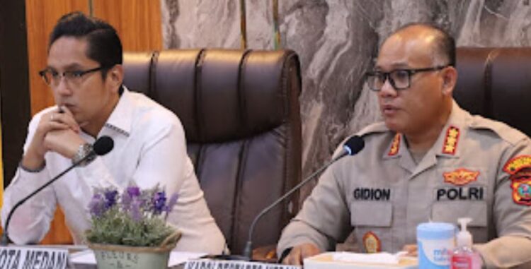 Wali Kota Medan Sambangi Polrestabes Medan Bahas Situasi Kamtibmas