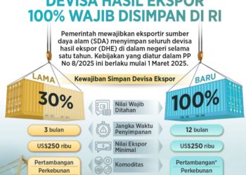 Pemerintah Rencanakan Kajian Terhadap Daftar Barang Wajib Menempatkan Devisa Hasil Ekspor SDA di Dalam Negeri 100%