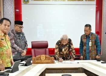 Pemprov Sumut Tandatangani PKS dengan DJPK dan DJP untuk Optimalkan Pemungutan Pajak