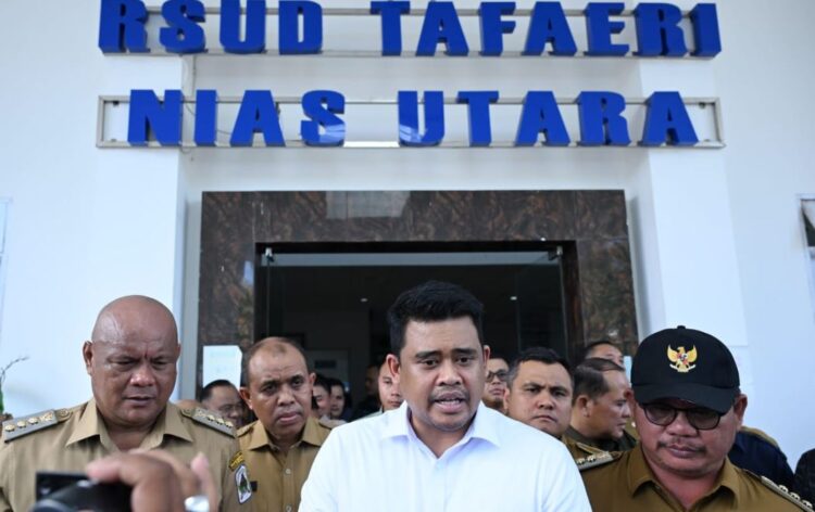 Gubernur Sumut Bobby Nasution Kunjungi Nias Utara, Berikan Solusi Perbaikan Jalan dan Fasilitas Kesehatan