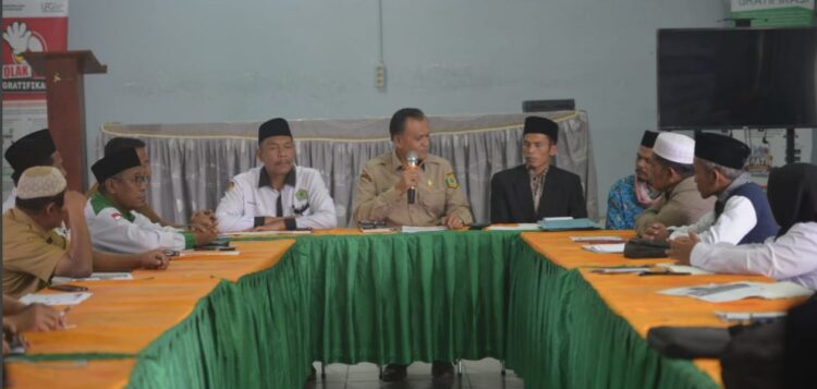 Wakil Bupati Pakpak Bharat Hadiri Rapat Penetapan Zakat Fitrah dan Fidyah Ramadhan 1446H di BAZNAS Pakpak Bharat