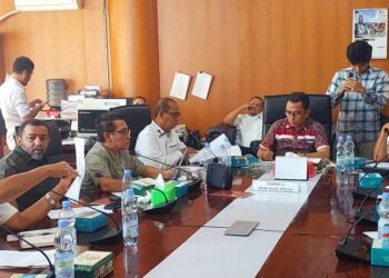 DPRD Medan Tuding Dinas SDABMBK Lakukan Pembiaran Pembangunan Tembok Perumahan Mewah Kawasan Medan Polonia
