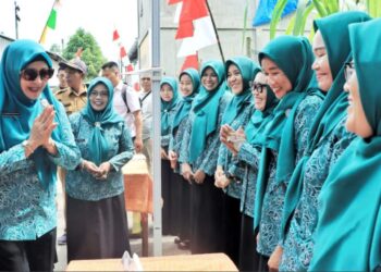Ketua TP PKK Simalungun Tinjau 10 Nagori Percontohan, Perkuat Implementasi 10 Program Pokok PKK
