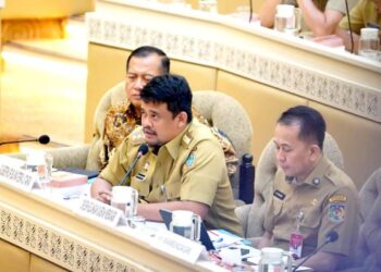 Di Hadapan DPR RI, Gubernur Sumut Bobby Nasution Soroti Kondisi Daerah Tertinggal di Kepulauan Nias