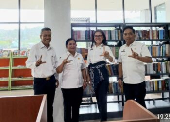 Gedung Perpustakaan Daerah Pakpak Bharat Siap Diresmikan, Kepala Dinas Sumut Lakukan Kunjungan Tinjauan