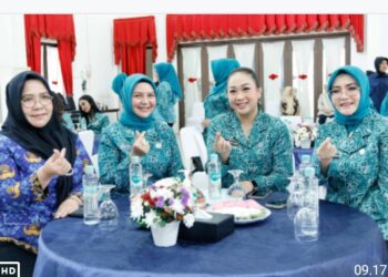 Tingkatkan Kebersamaan, Persaudaraan dan Pererat Silaturahmi, TP PKK Kota Medan Gelar Halalbihalal
