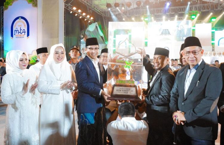 Wali Kota Medan Rico Waas Resmi Tutup MTQ ke-58, Medan Selayang Raih Juara Umum