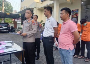 Polsek Medan Baru Amankan 4 Tersangka Joki UTBK USU, Gunakan KTP Palsu dan Kacamata Elektronik