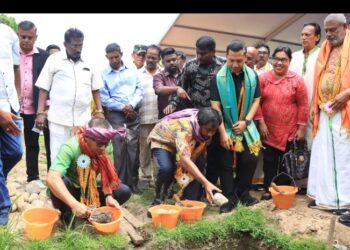 Wali Kota Binjai Letakkan Batu Pertama Renovasi Shri Shivan Kuil: Simbol Harmoni dan Kemajuan Kota