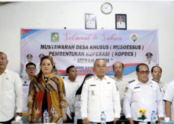 Bupati Simalungun Resmikan Musdessus Pembentukan Kopdes Merah Putih, Dukung Asta Cita Presiden RI