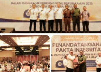 Bupati Pakpak Bharat Teken Pakta Integritas SPMB 2025: Wujudkan Penerimaan Siswa yang Adil dan Transparan