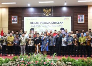 Wakil Ketua DPRD Medan Hadiri Sertijab Kepala BPK Sumut, Paula Henry Simatupang Resmi Gantikan Eydu Panjaitan