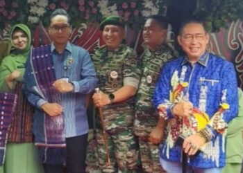 Ketua DPRD Medan Wong Chun Sen Hadiri HUT ke-75 Kodam I/BB, Apresiasi UMKM Binaan TNI