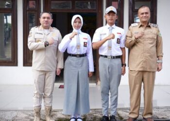 Dua Pelajar Pakpak Bharat Siap Bertugas di Paskibraka Sumut, Siti Aisyah Berpeluang ke Tingkat Nasional