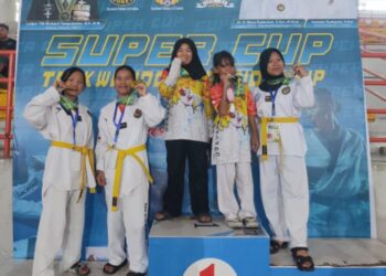 Tim Taekwondo Pakpak Bharat Raih 3 Emas dan 6 Perak di Super Cup Championship 2025