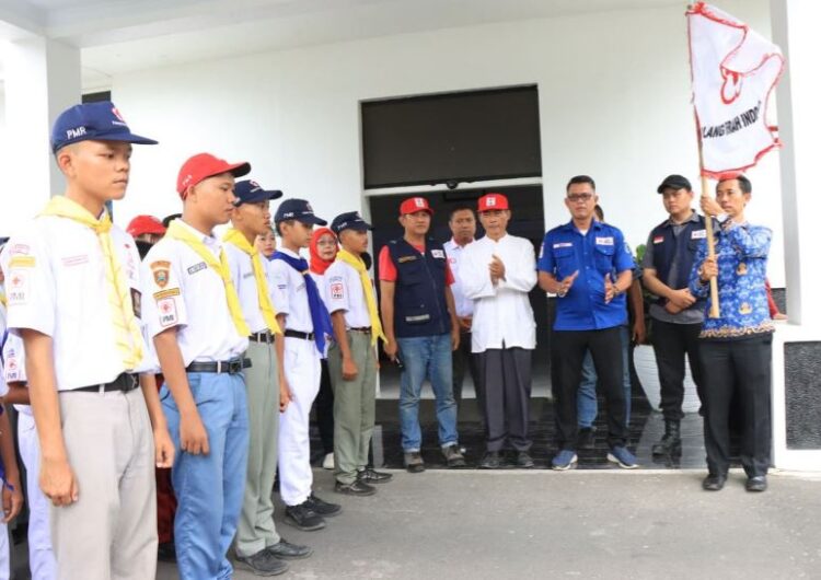Kontingen JUMBARA PMR Kota Binjai Dilepas, Siap Harumkan Nama Daerah di Tingkat Provinsi