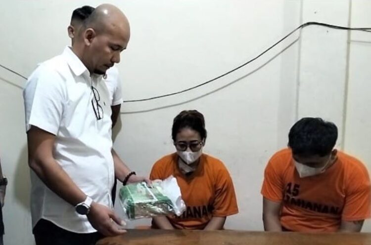 Pasutri Bersenjata Bawa 1 Kg Sabu Tembaki Petugas Saat Disergap Satuan Narkoba Polres Binjai