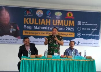 Ratusan Mahasiswa STMIK Kaputama Antusias Ikuti Kuliah Umum “Bela Negara dan Wawasan Kebangsaan”