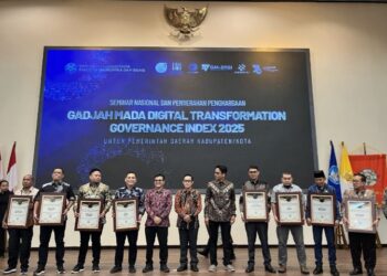Raih GM-DTGI Award 2025, Pemko Medan Dinobatkan sebagai Pemda Terbaik se-Sumut dalam Transformasi Digital