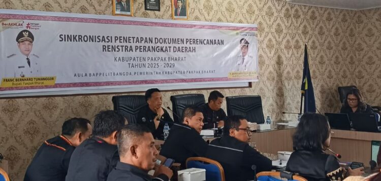 Pemkab Pakpak Bharat Sinkronkan Dokumen Perencanaan 2025–2029, Fokus pada Pembangunan Berkelanjutan dan Visi Daerah