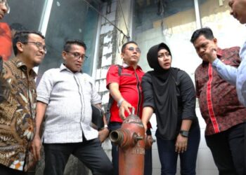Pansus DPRD Medan Bahas Ranperda Pencegahan dan Penanggulangan Kebakaran dan Lakukan Kunjungan Kerja ke Pasar Tradisional