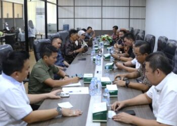 Wakil Ketua DPRD Kota Medan Terima Kunjungan Kerja Badan Anggaran DPRD Kabupaten Pesawaran