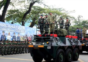 Gubernur Sumut Bobby Nasution Hadiri HUT ke-80 TNI di Medan, Tegaskan Komitmen Kolaborasi dan Pengabdian