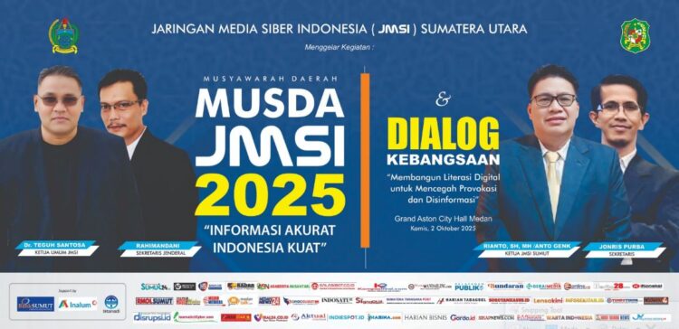 Musda I JMSI Sumut Siap Digelar di Medan: Perkuat Konsolidasi dan Lawan Disinformasi Digital