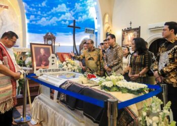 Wali Kota Medan Rico Waas Hadiri Misa Requiem Uskup Emeritus Mgr Alfred Gonti Pius Datubara, OFMCap