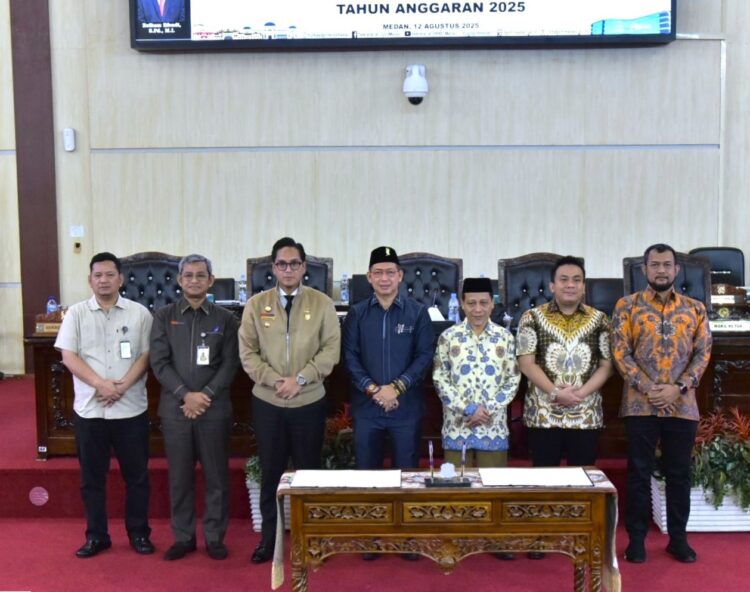 DPRD Kota Medan dan Wali Kota Tandatangani Nota Kesepakatan KUA-PPAS Rancangan APBD Tahun Anggaran 2026