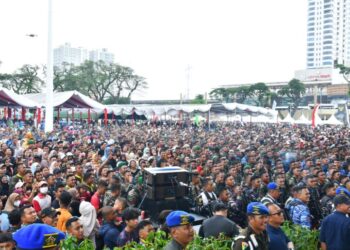 Puncak HUT ke-80 TNI di Medan Berlangsung Meriah di Lapangan Merdeka: Tema ‘TNI PRIMA – TNI RAKYAT – INDONESIA MAJU’”