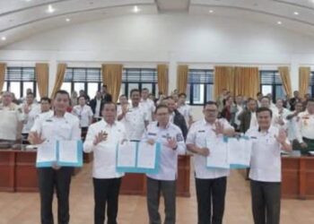 Bupati Karo Tekankan Integritas ASN dalam Penguatan Budaya Anti Korupsi dan Penandatanganan Piagam Audit Internal