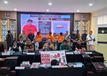 Polrestabes Medan Tangkap 4 Pelaku Pembakaran Rumah Hakim Khamozaro Waruwu