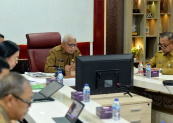 Wagub Sumut Surya Ikuti Rakor Pengendalian Inflasi, Capaian Deflasi 0,20% Jadi Sinyal Positif Ekonomi Daerah