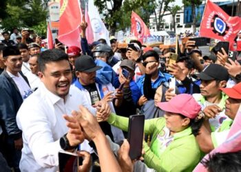 Gubernur Sumut Bobby Nasution Temui Buruh, Dukung Kenaikan UMP dan Bentuk Satgas Pemberantasan Pungli