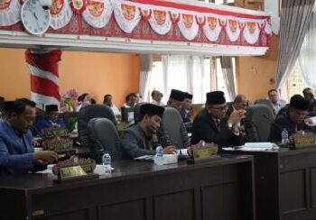 DPRD Pakpak Bharat Gelar Sidang Paripurna Istimewa Dengarkan Pidato Kenegaraan Presiden Prabowo Subianto