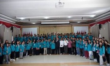 857 Mahasiswa Unimed Mulai KKN di Pakpak Bharat, Wabup Sambut dan Terima Hibah Buku Literasi