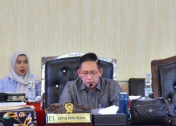 Ketua DPRD Kota Medan Pimpin Paripurna, Sembilan Fraksi Dukung Pembentukan Pansus PAD dan Penertiban Aset