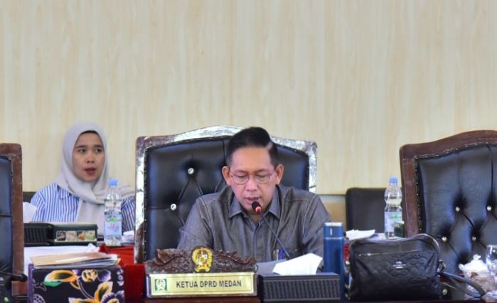 DPRD Kota Medan Gelar Paripurna Pengusulan Pansus Peningkatan PAD dan Penertiban Aset