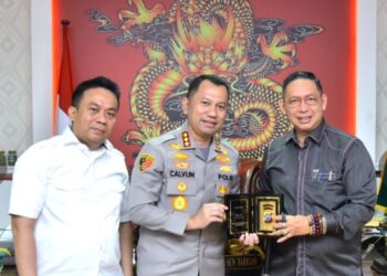 Ketua dan Wakil Ketua DPRD Medan Sambut Silaturahmi Kapolrestabes untuk Tingkatkan Sinergi Pelayanan Publik